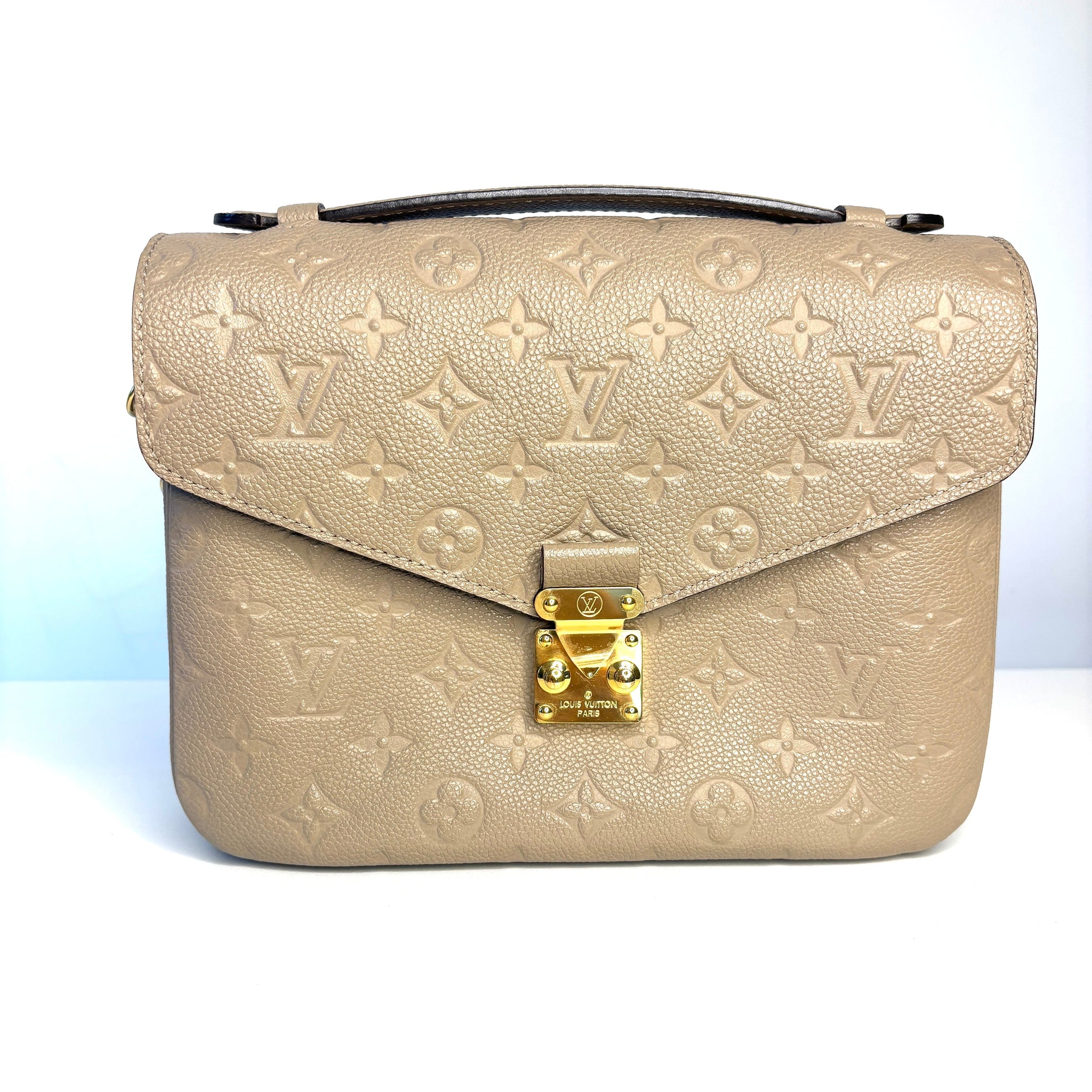 Louis Vuitton Empreinte Pochette Metis Tourterelle Shoulder Bag - Preloved (like new)