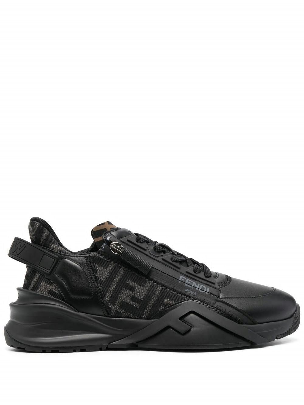 FENDI Leather Slip-On Trainer Sneakers for Men