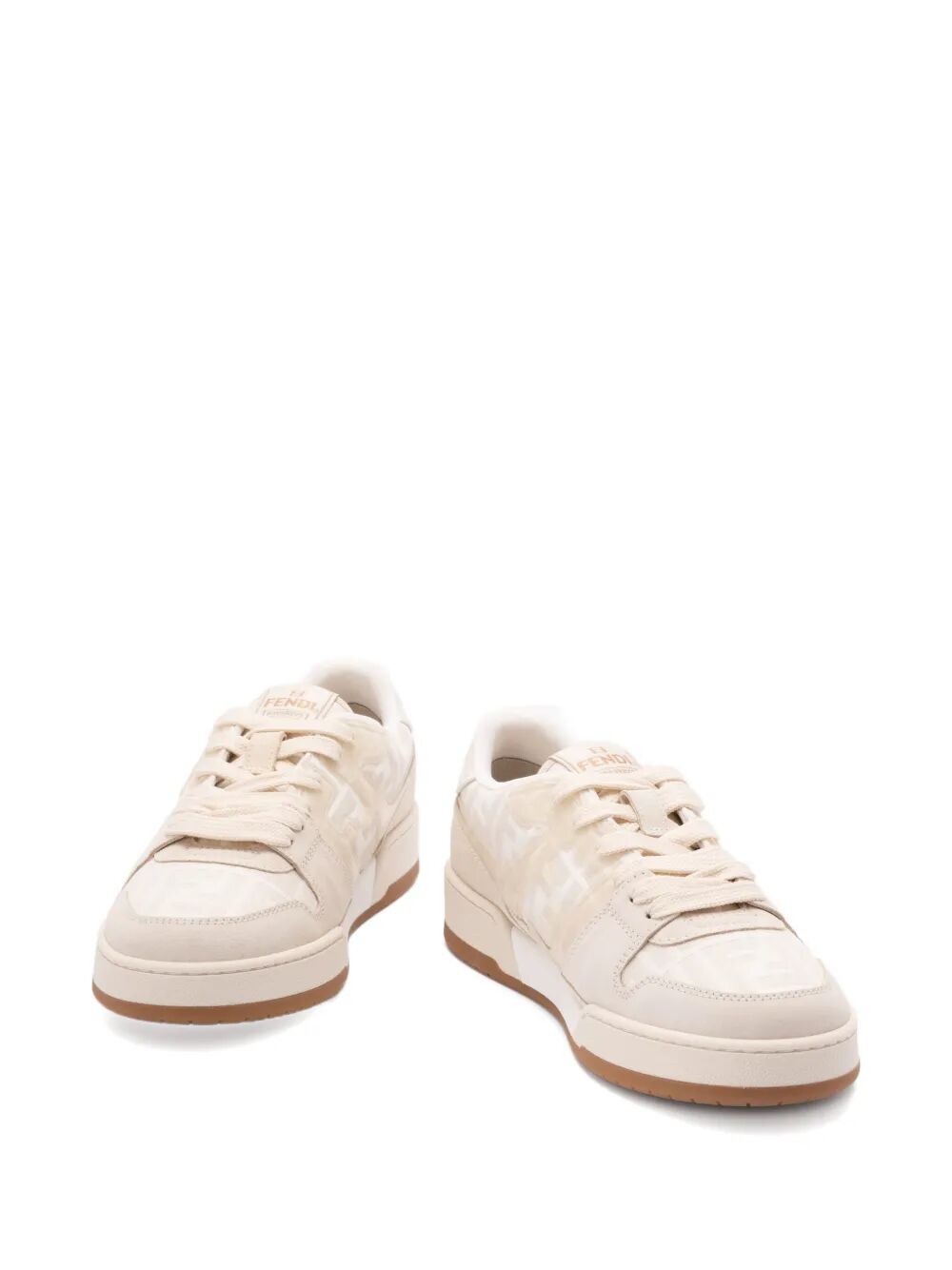 FENDI Men's Cross-Textured Sneakers