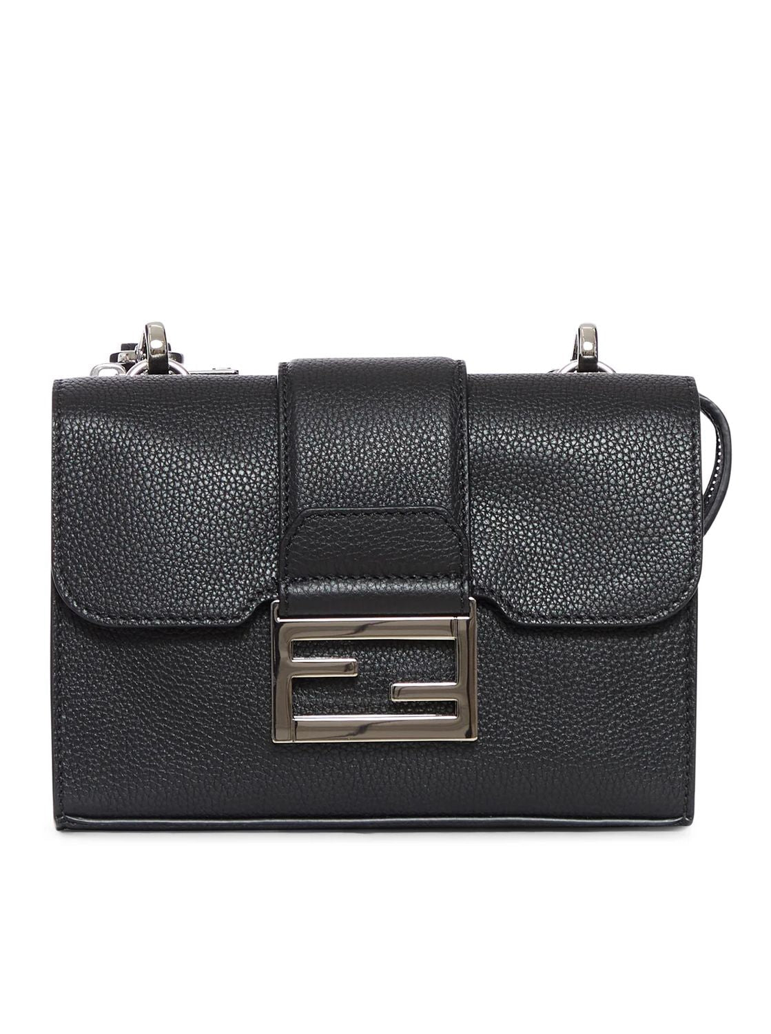 FENDI Mini Baguette Double Handbag - 14x8x19cm