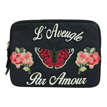 Gucci  Canvas Clutch Bag