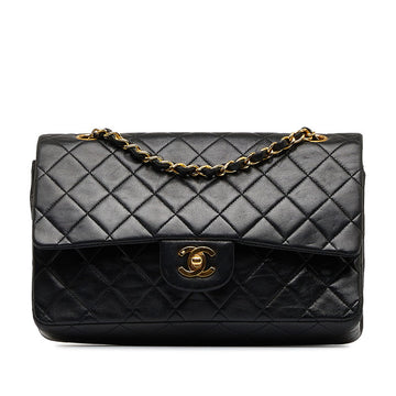 Chanel Matrace 25 Double Flap Chain houlder Bag Black   Chanel