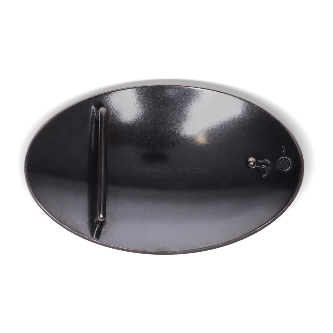 Bottega Veneta Silver Belt Buckle