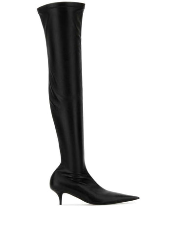 BALENCIAGA Women's Avenue Nega High Boot with Zipper