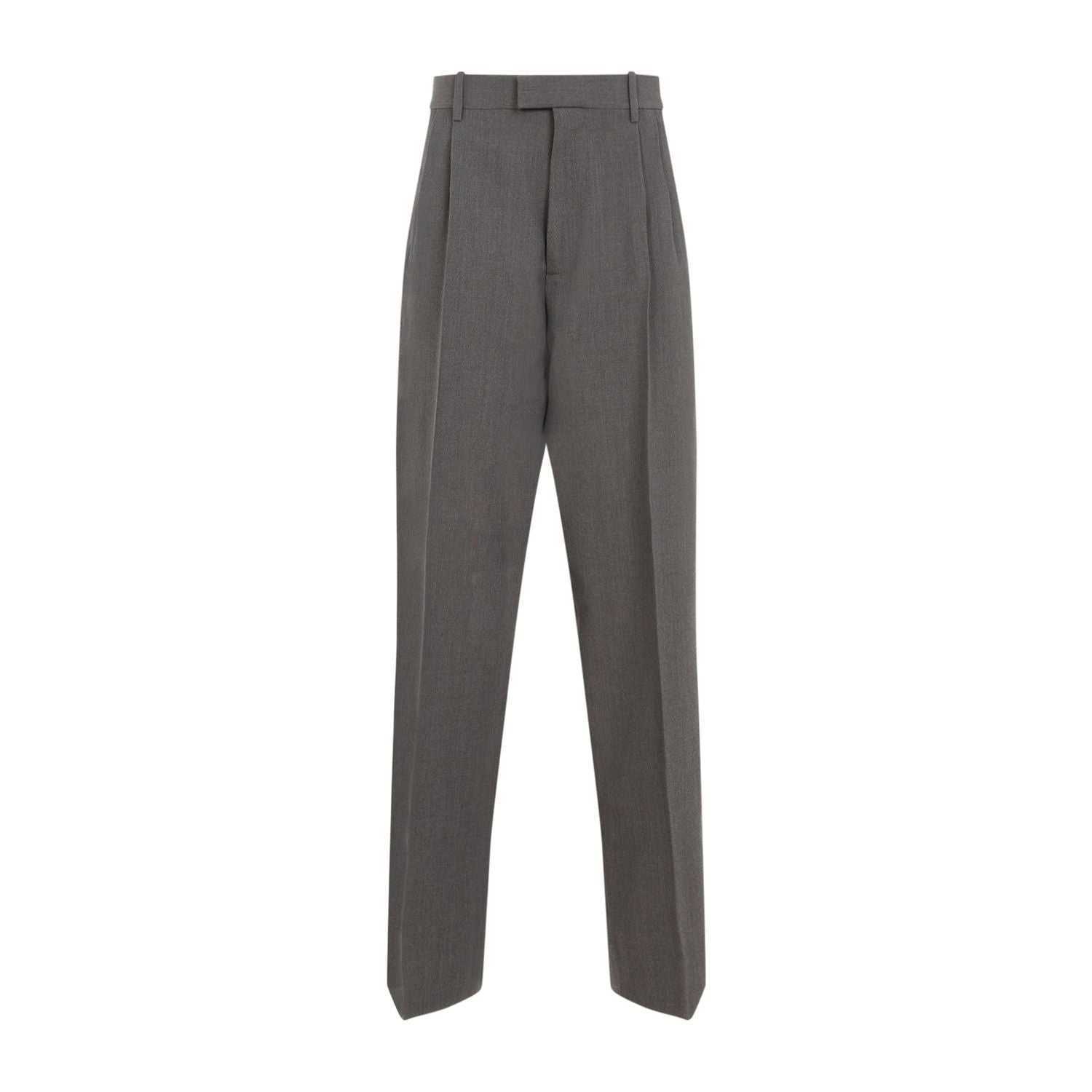 BOTTEGA VENETA Wool Trousers with Back Welt Pockets