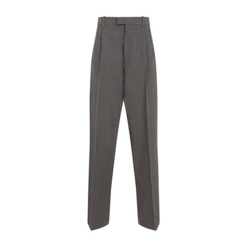 BOTTEGA VENETA Wool Trousers with Back Welt Pockets