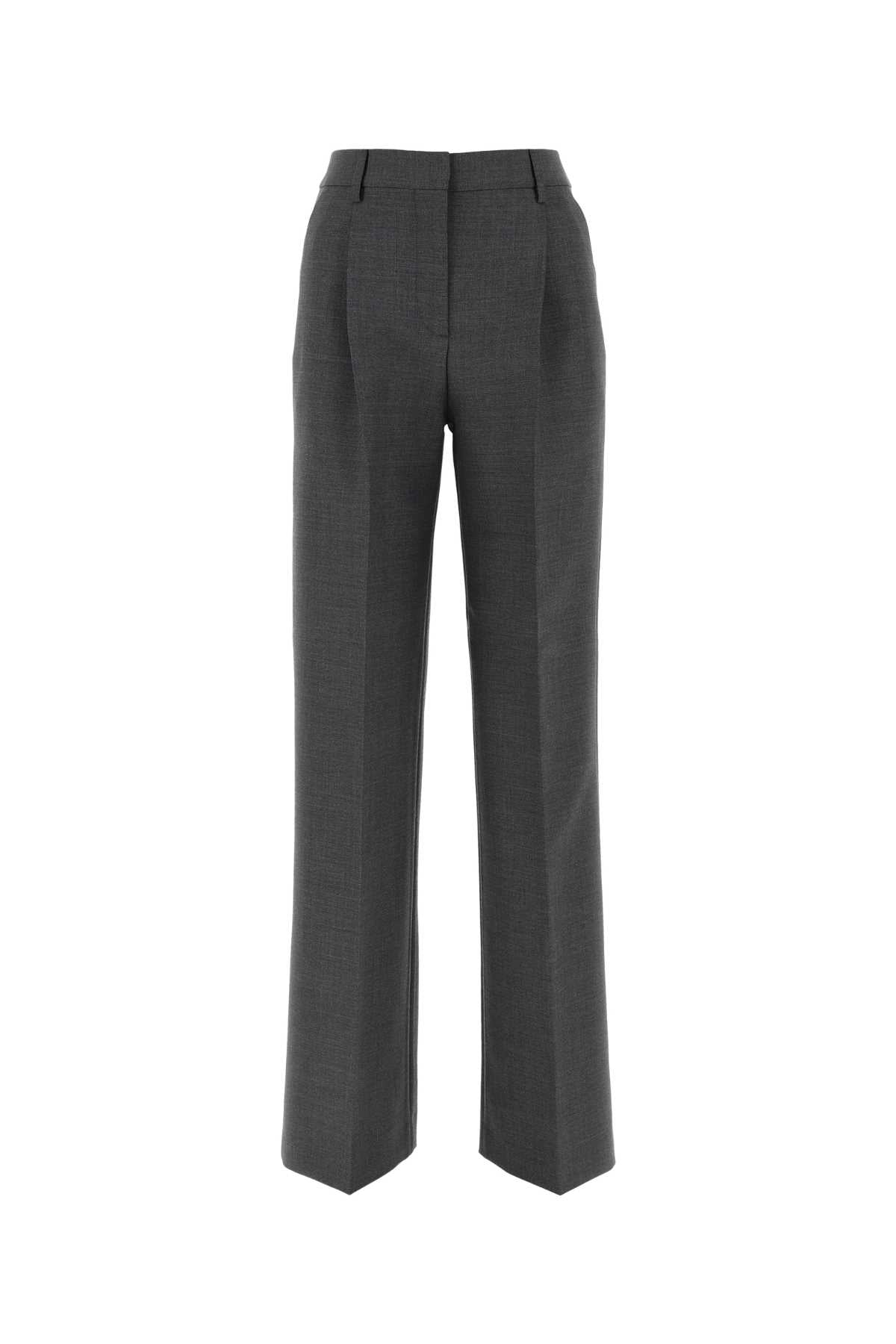 BURBERRY Wide-Leg Wool Pants for Women