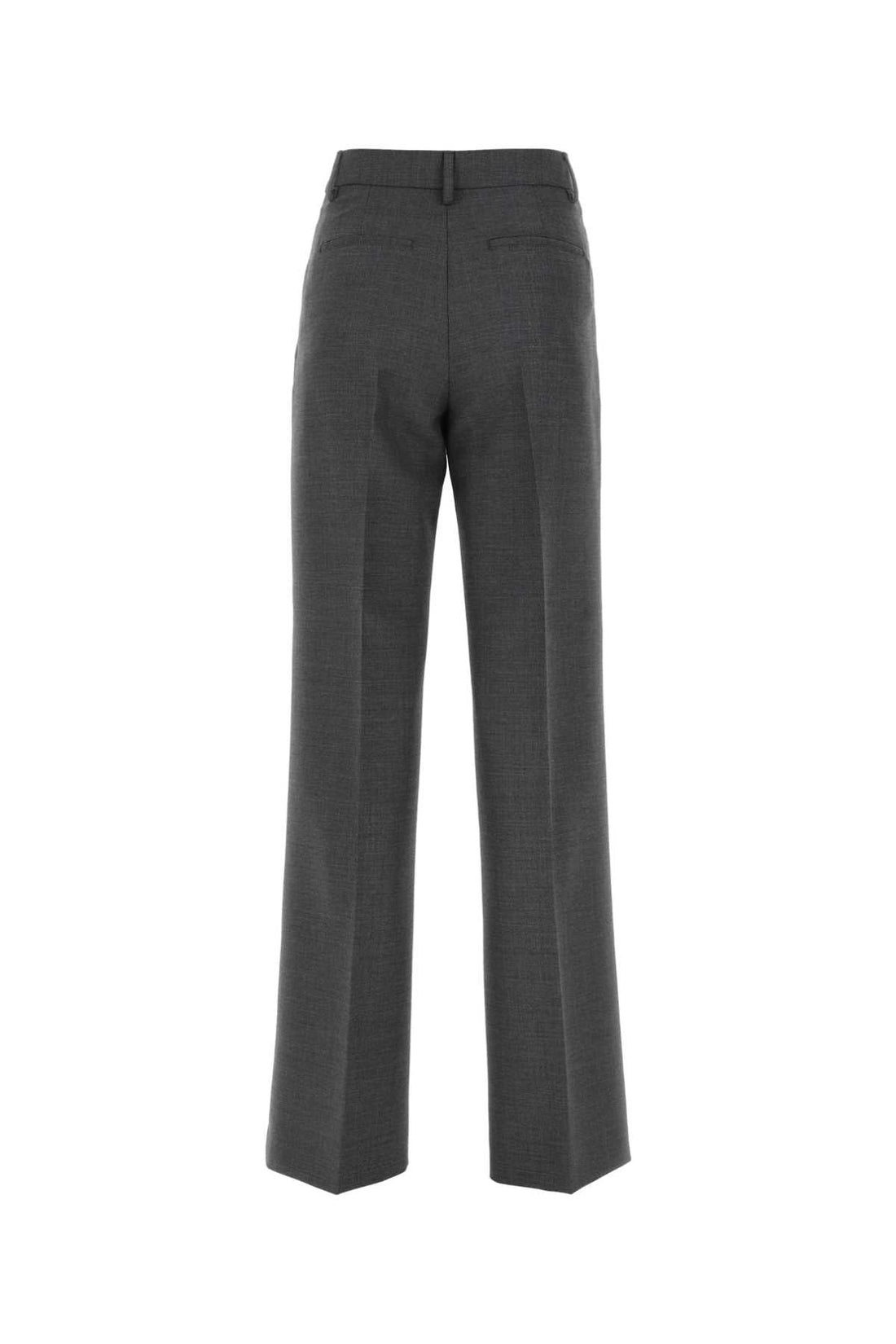 BURBERRY Wide-Leg Wool Pants for Women