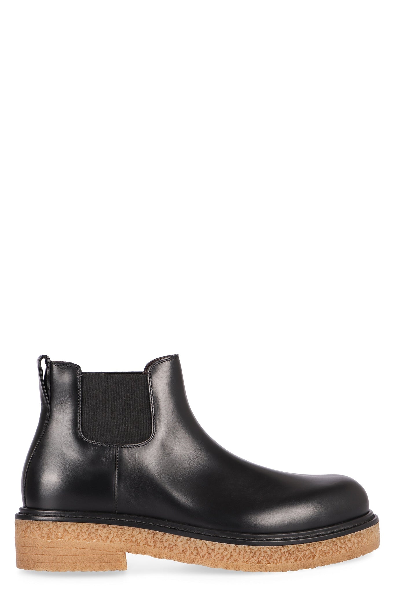 BOTTEGA VENETA Leather Haddock Ankle Boots for Men