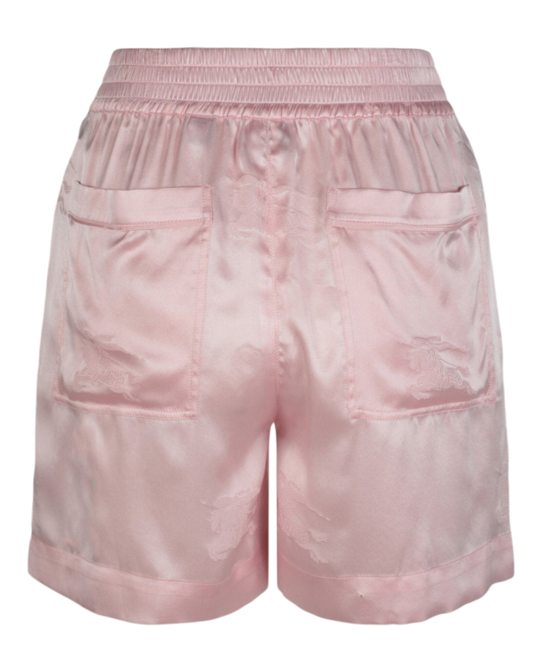 Burberry Womens EKD Jacquard Silk Shorts