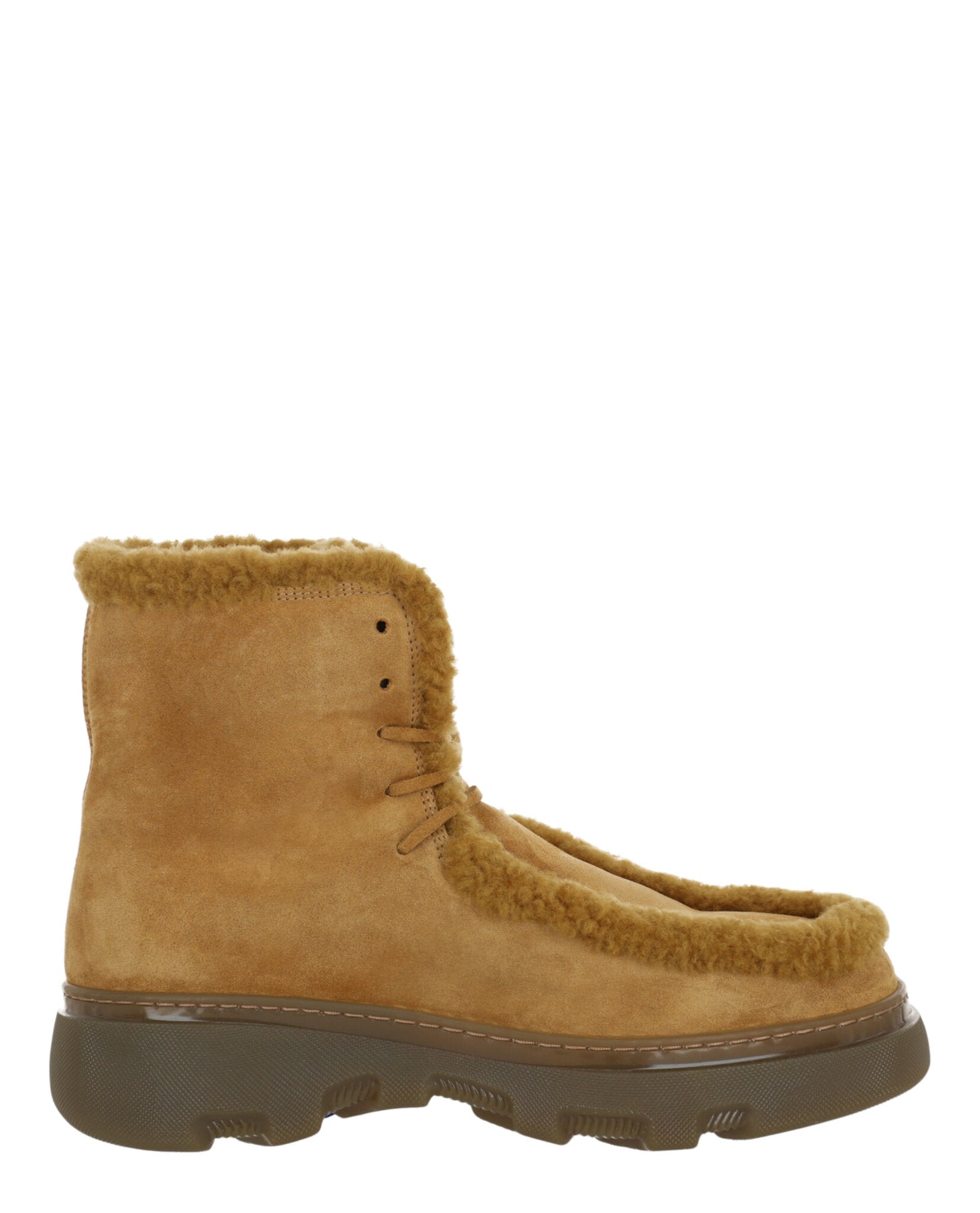 Burberry Mens Creeper Shearling Boots