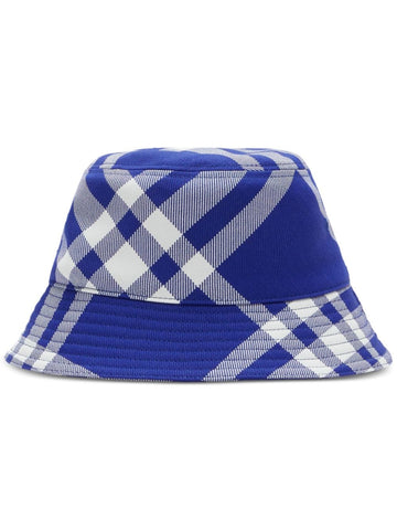 BURBERRY Monogrammed Bucket Hat - Timeless Elegance