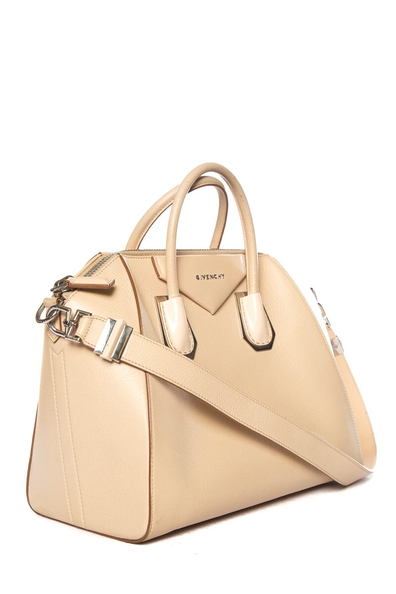Givenchy Tan Leather Antigona Handle Bag