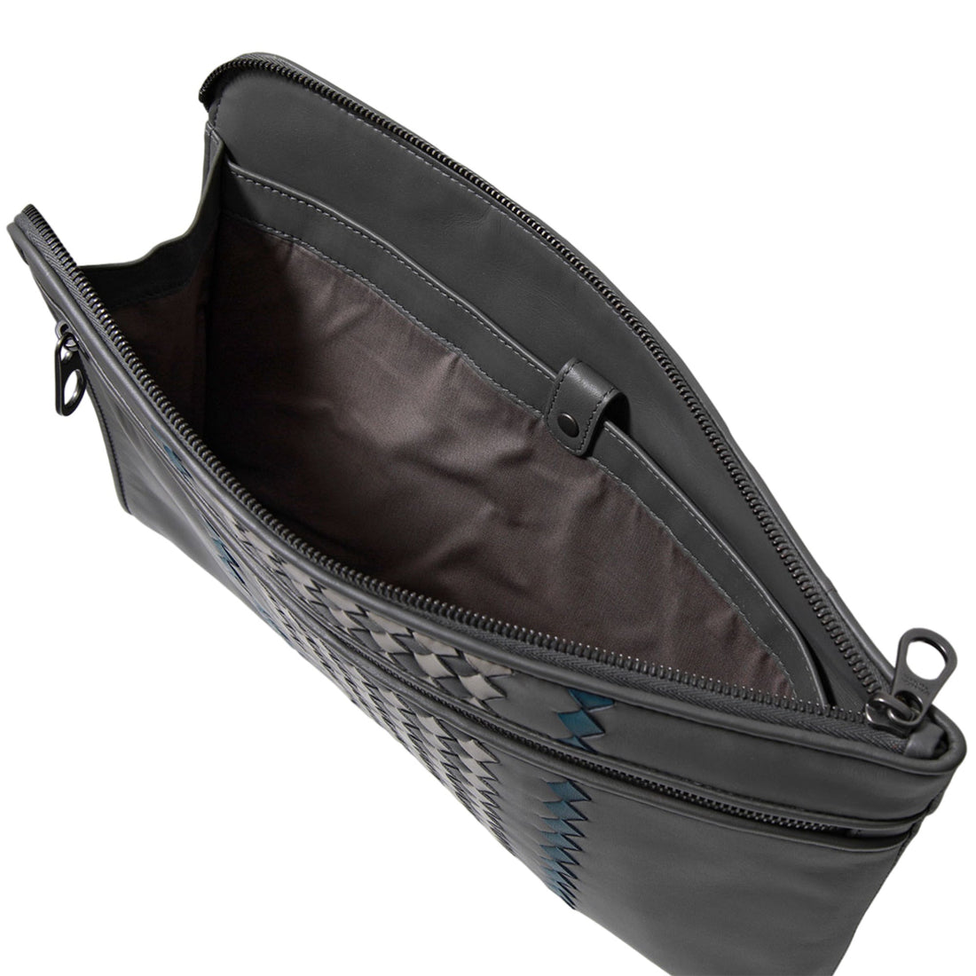 Bottega Veneta Men's Intrecciato Leather Clutch Bag