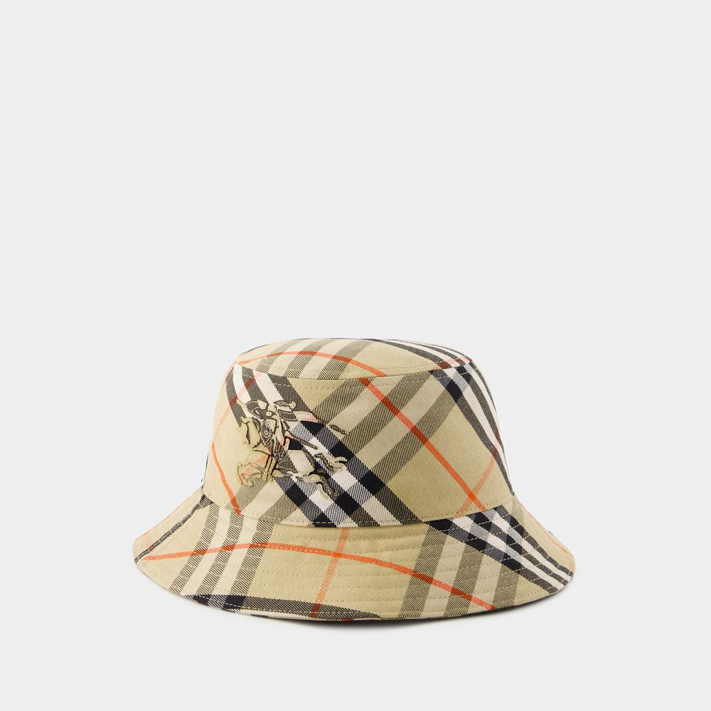 BURBERRY Bias Check Bucket Hat