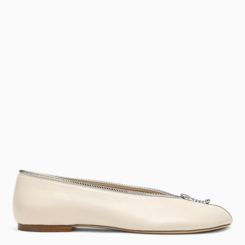 BURBERRY Ballerina Zip Flats for Women