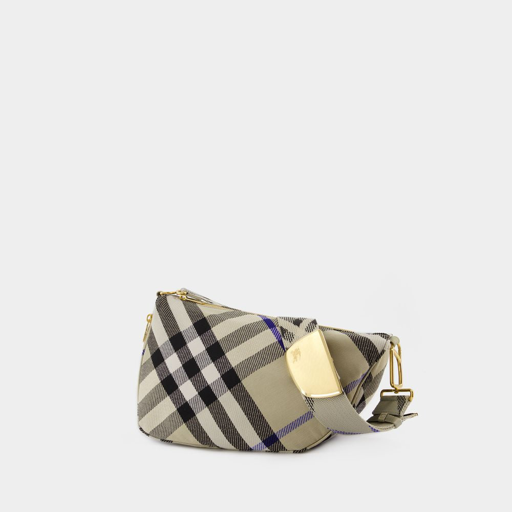 BURBERRY Mini Shield Messenger Purse