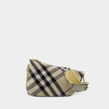 BURBERRY Mini Shield Messenger Purse