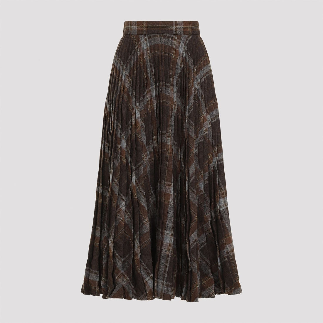 BALENCIAGA Pleated Mini Skirt