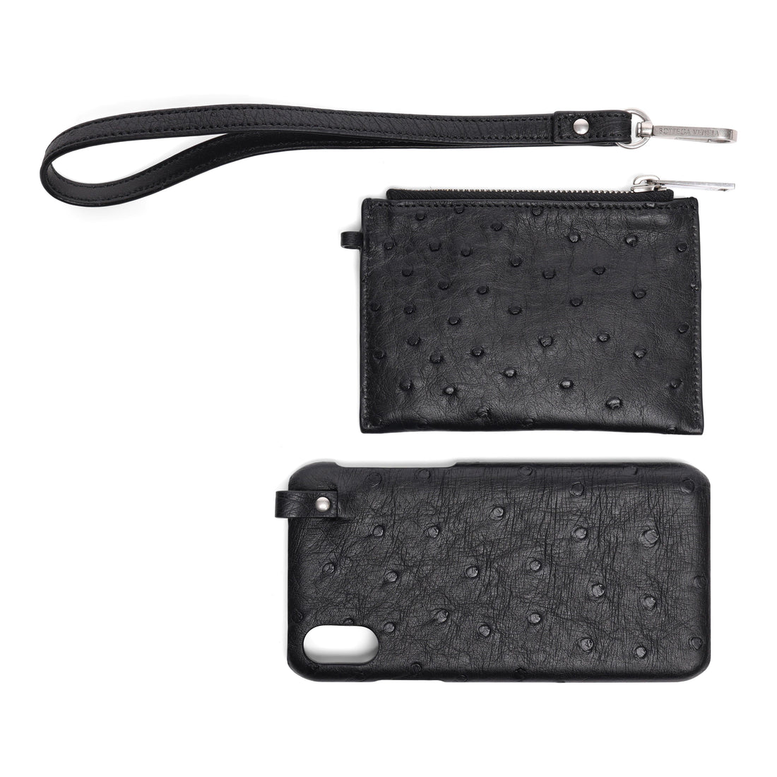 Bottega Veneta Leather iPhone Case and Wallet Wristlet