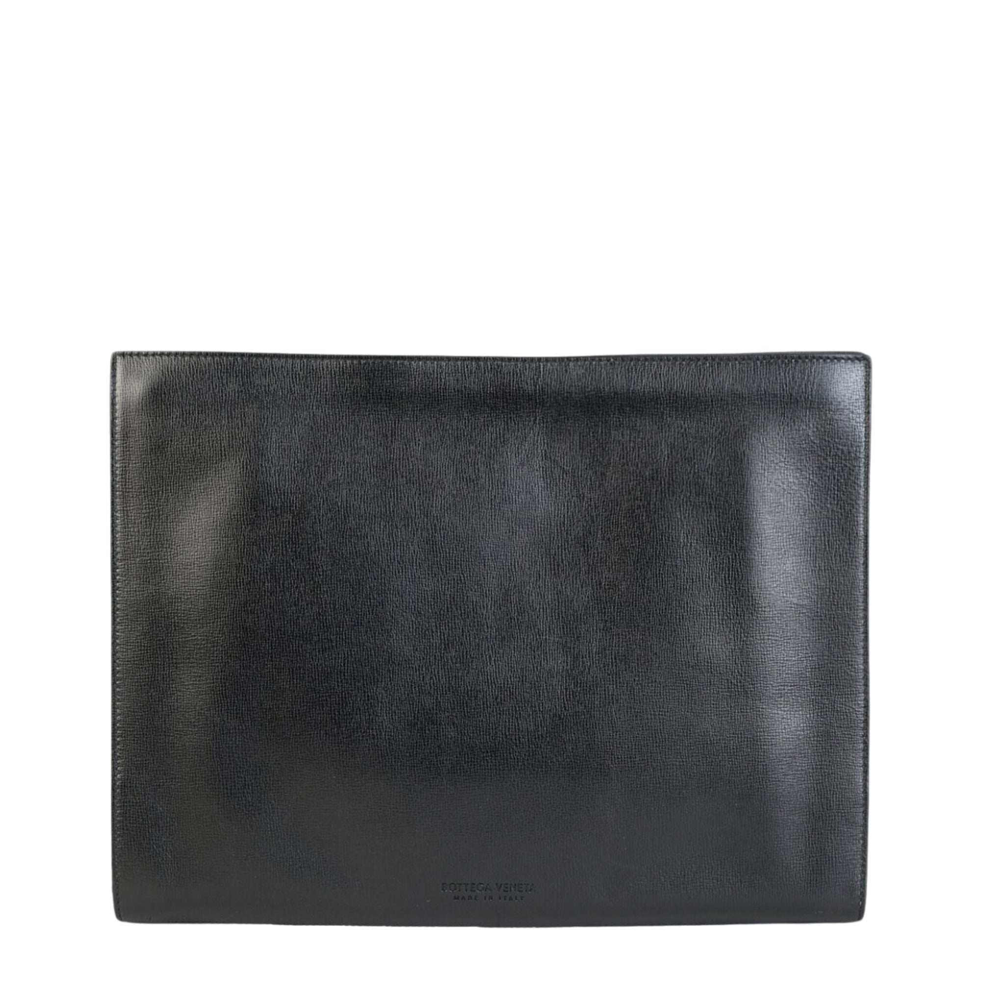 Bottega Veneta Leather Document Case Wristlet