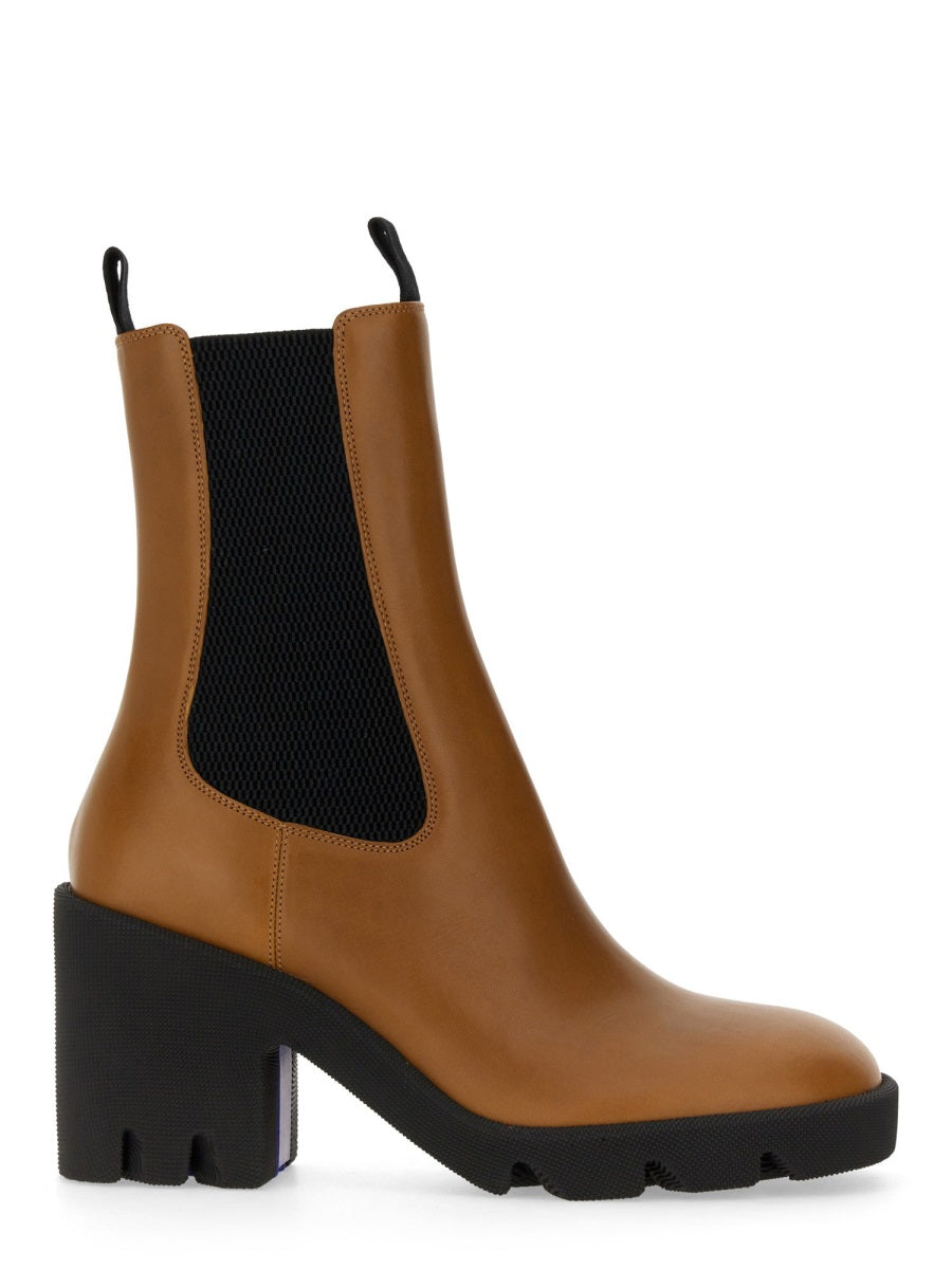 BURBERRY Leather Boot - Women's Carryover Collection