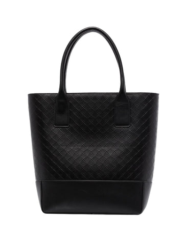 Bottega Veneta Intrecciato Embossed Leather Tote Bag