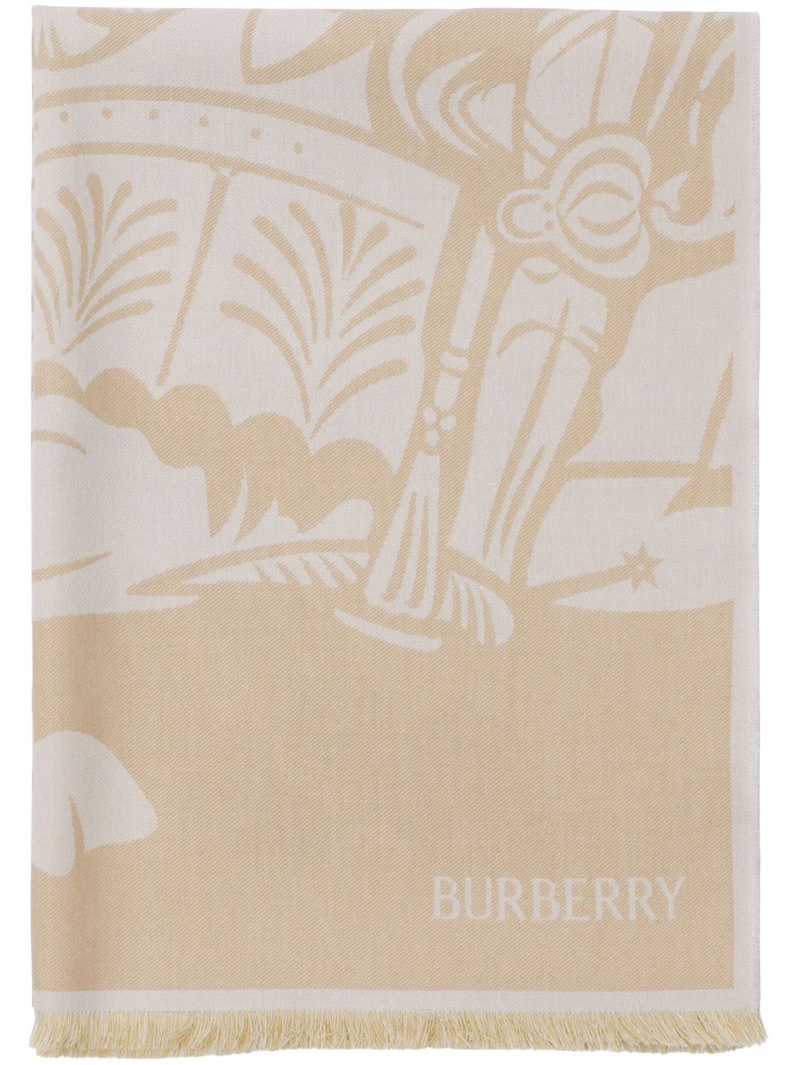 BURBERRY Large EKD Scarf - Perfect Accessory for All