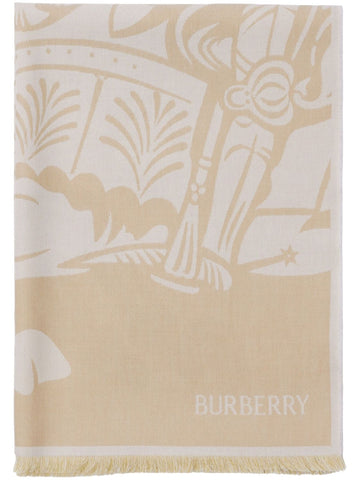 BURBERRY Large EKD Scarf - Perfect Accessory for All