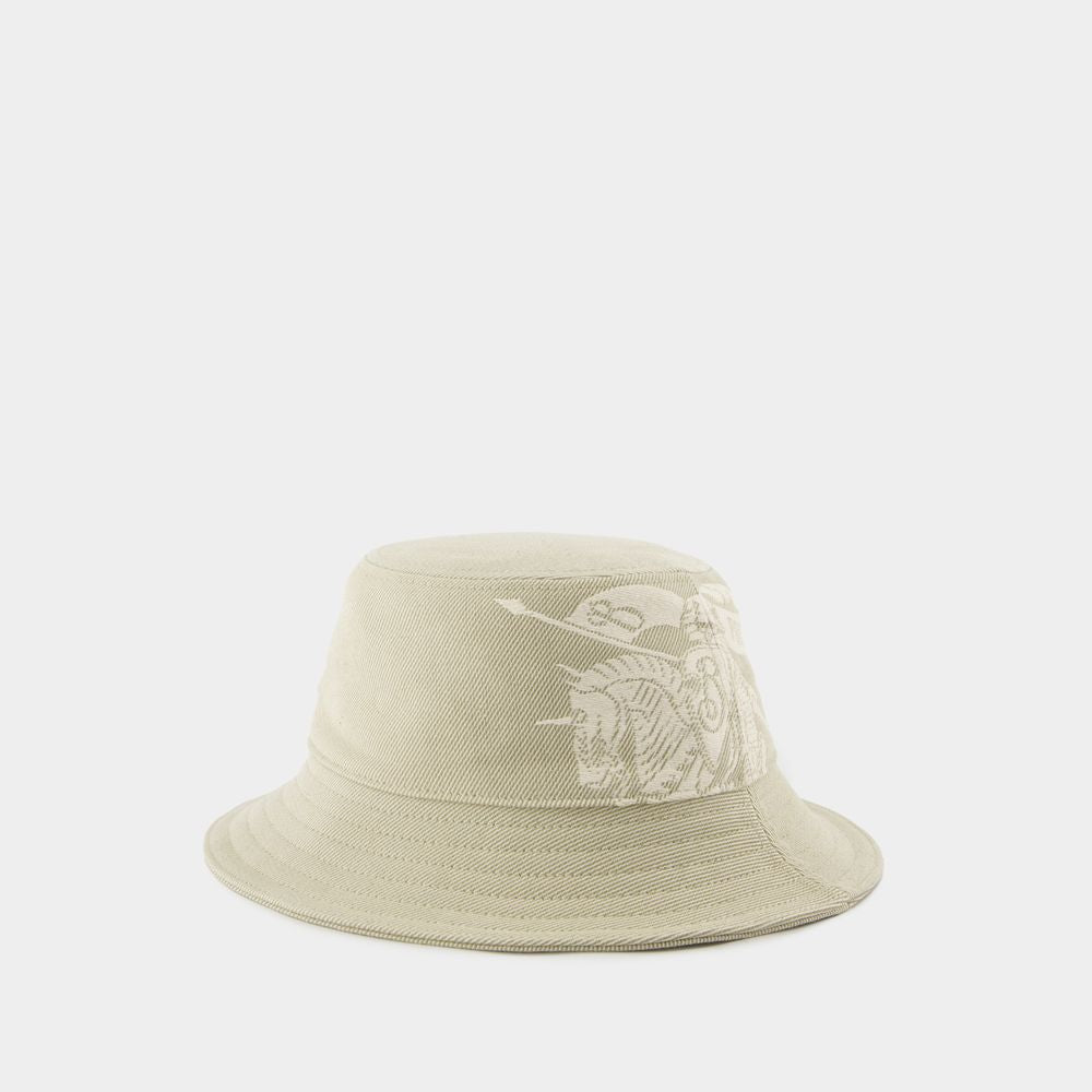 BURBERRY Twill Bucket Hat - Unisex