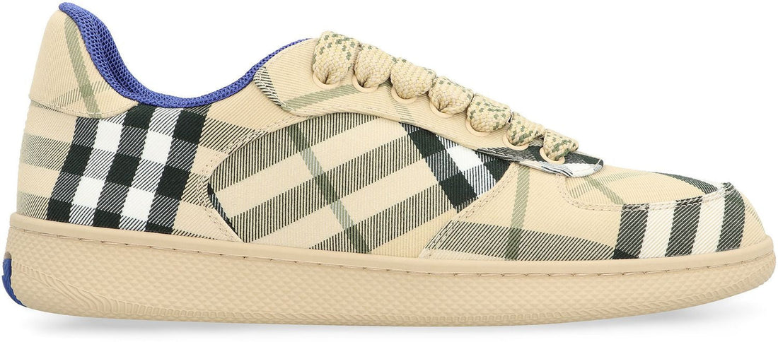 BURBERRY Checkered Design Women's Sneaker