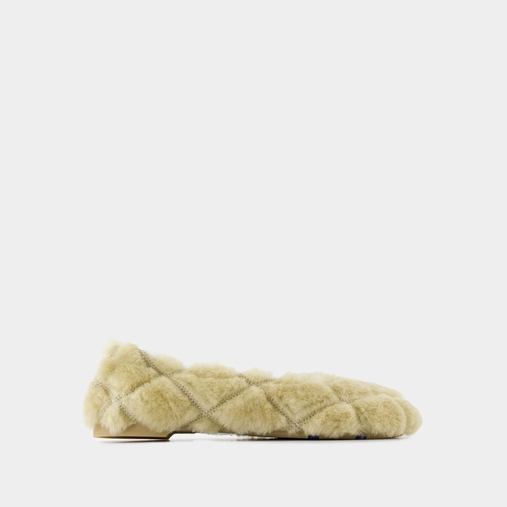 BURBERRY Mini Cozy Ballerinas for Women