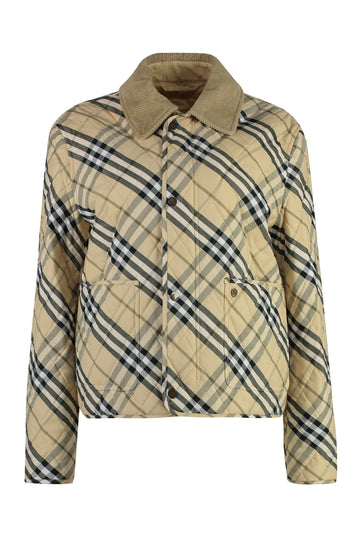 BURBERRY Checkered Design Women’s Jacket