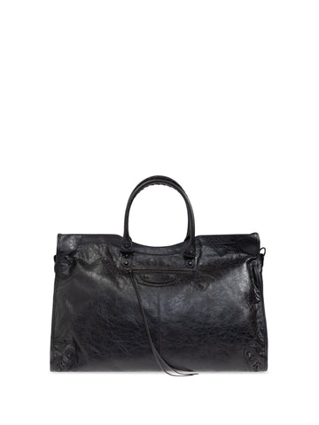BALENCIAGA Luxe Lamb Leather Handbag for Men
