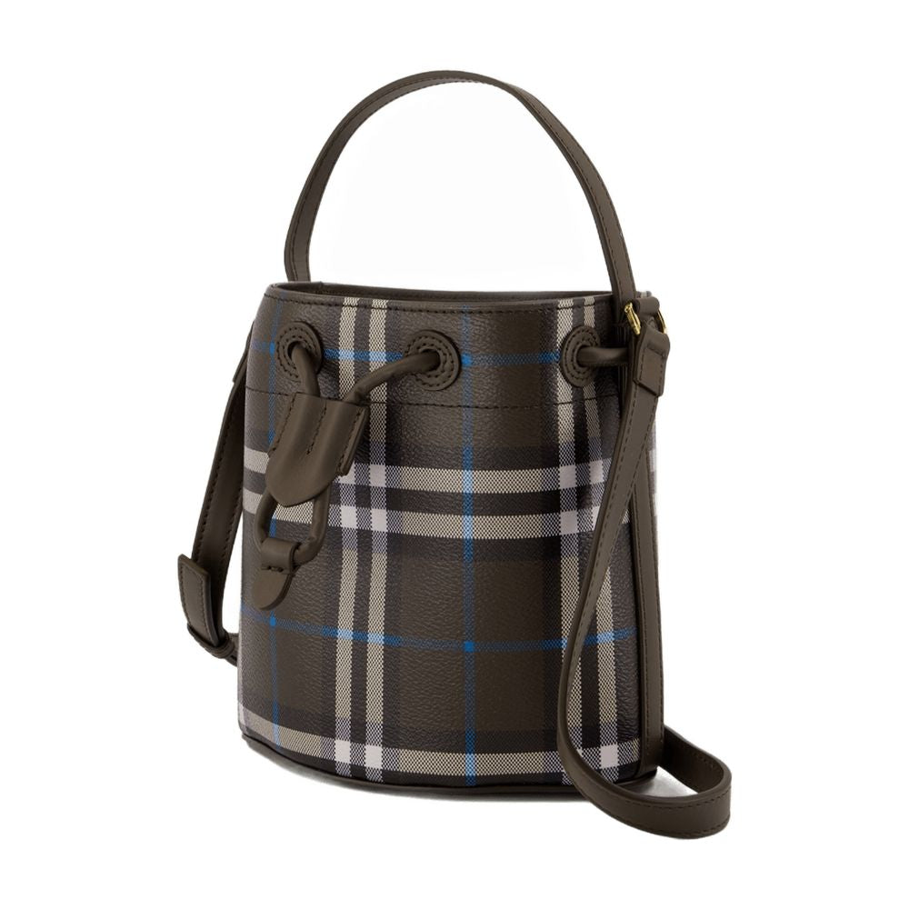 BURBERRY Mini Drawstring Crossbody Bag