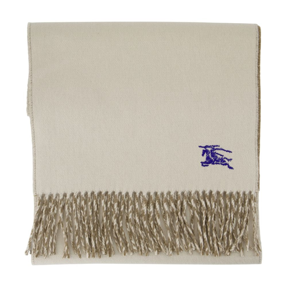 BURBERRY Knight Solid Cashmere Scarf - Unisex Fashion Accessory