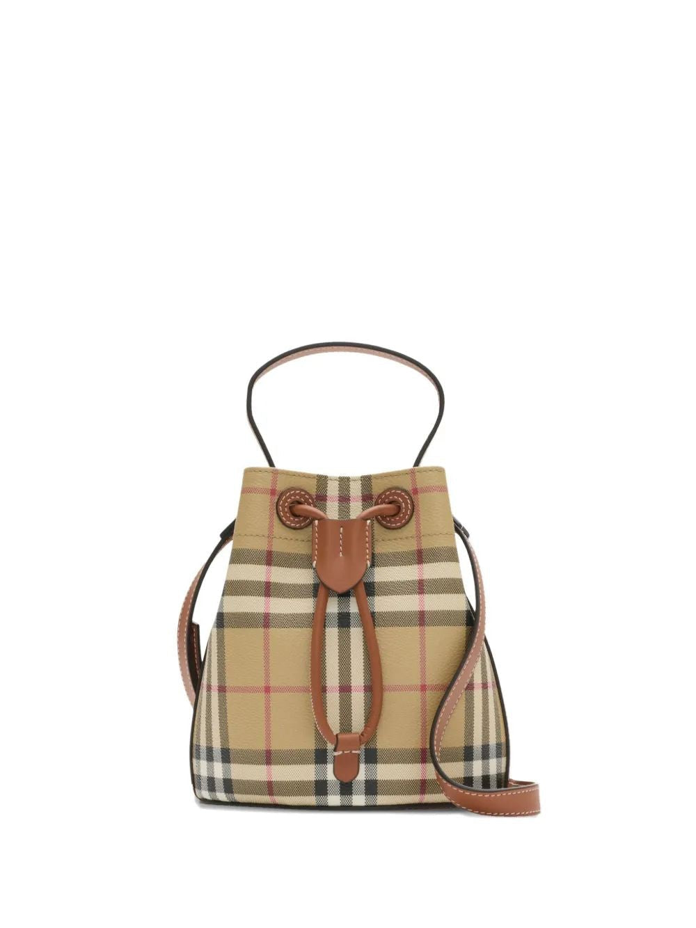 BURBERRY Mini Drawstring Crossbody Bag