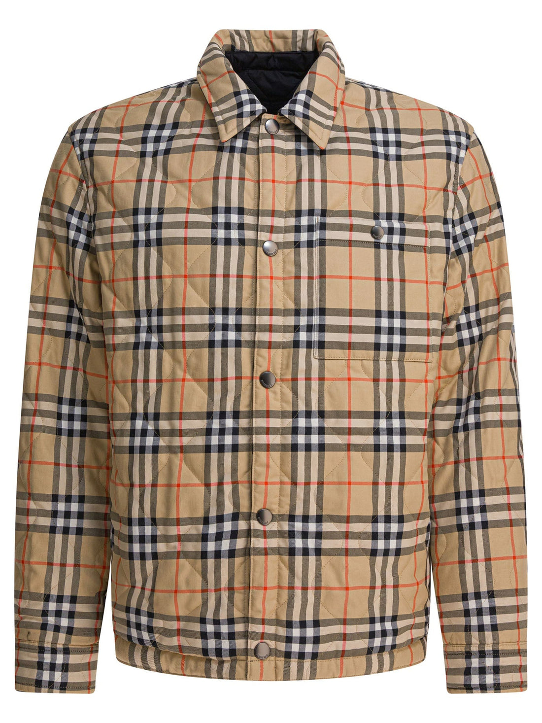 BURBERRY Reversible Quilted Nylon Overshirt for Men