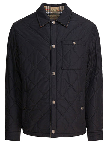 BURBERRY Reversible Quilted Nylon Overshirt for Men