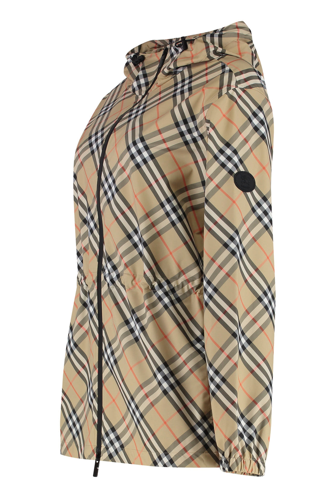 BURBERRY Technical Fabric Hooded Jacket for Women