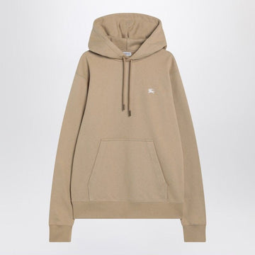 BURBERRY Knight Stamp Hoodie with Drawstring Hood for Men