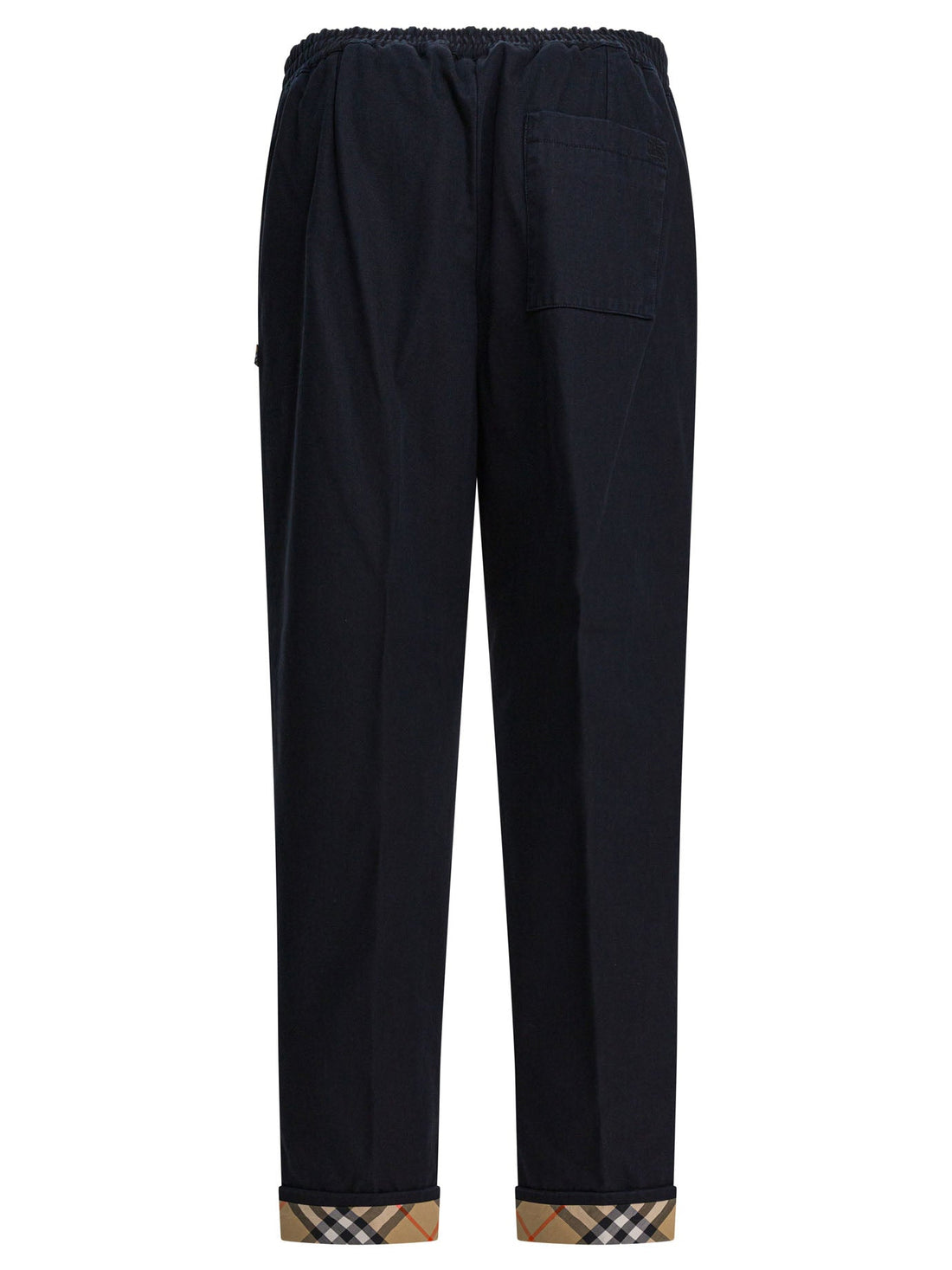BURBERRY Classic Cotton Trousers for Men