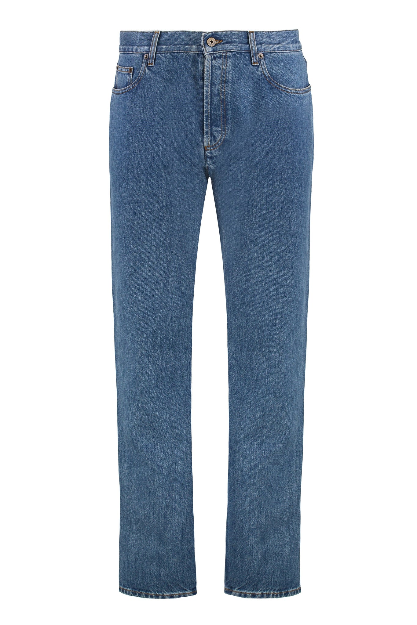 BURBERRY Slim Fit 5-Pocket Denim Jeans for Men