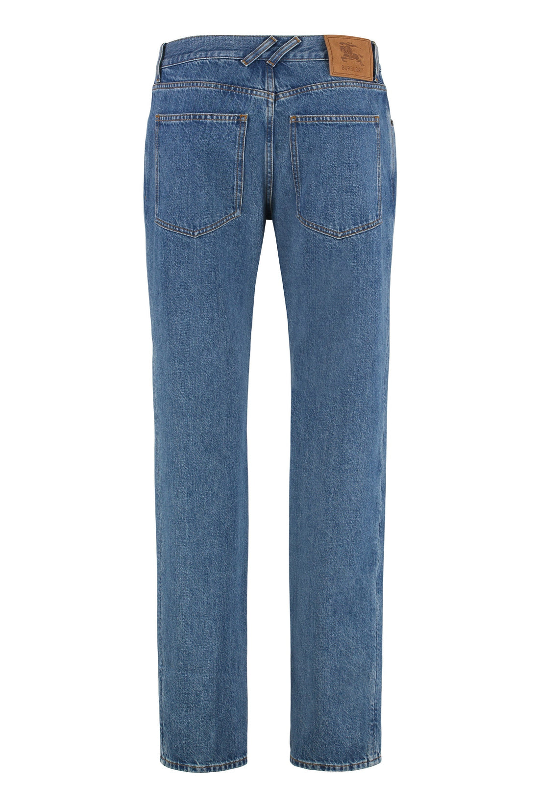 BURBERRY Slim Fit 5-Pocket Denim Jeans for Men