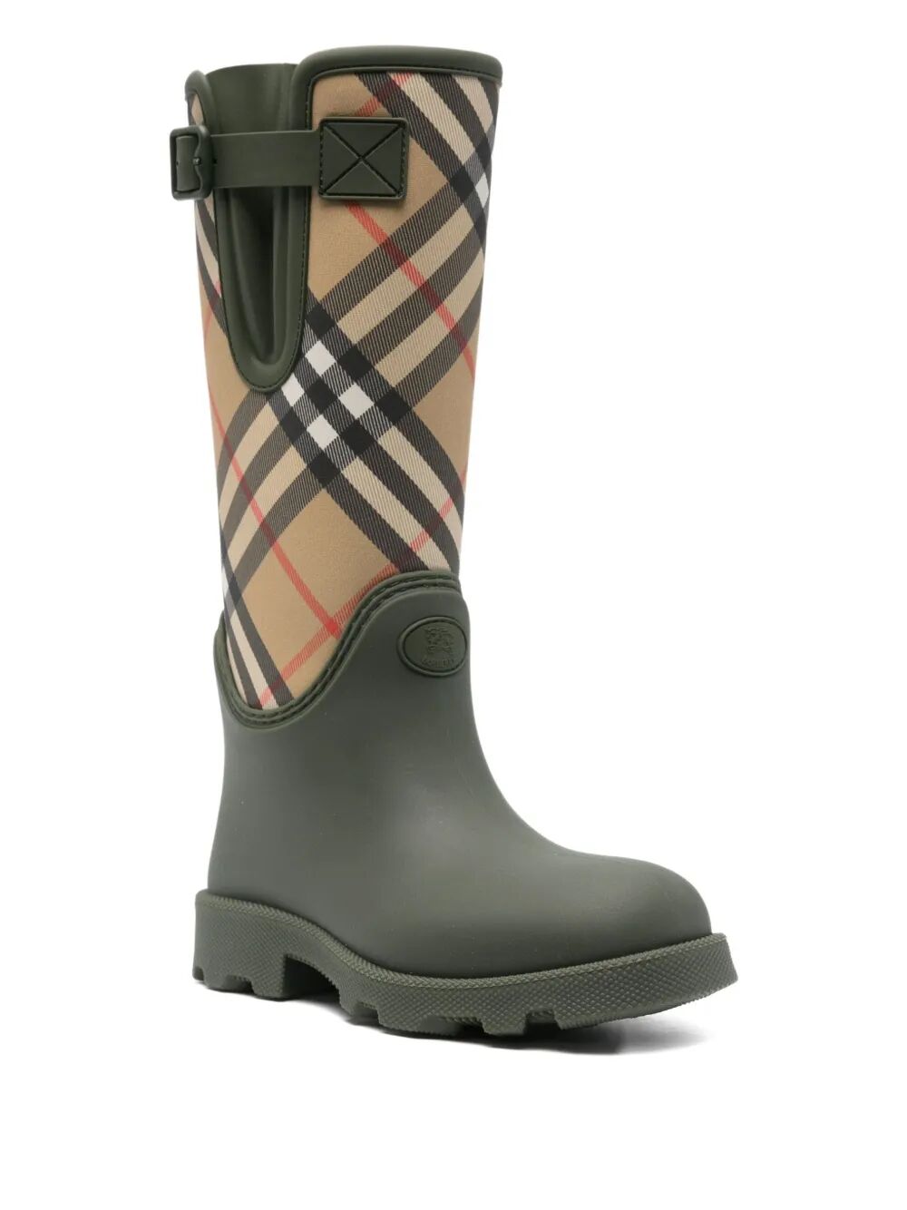 BURBERRY Rubber Marsh Stamp High Boots - FW25