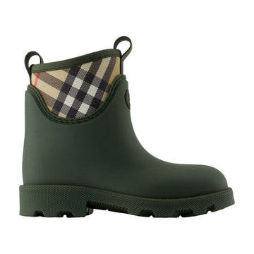 BURBERRY Rubber Marsh Stamp Ankle Boots for Women