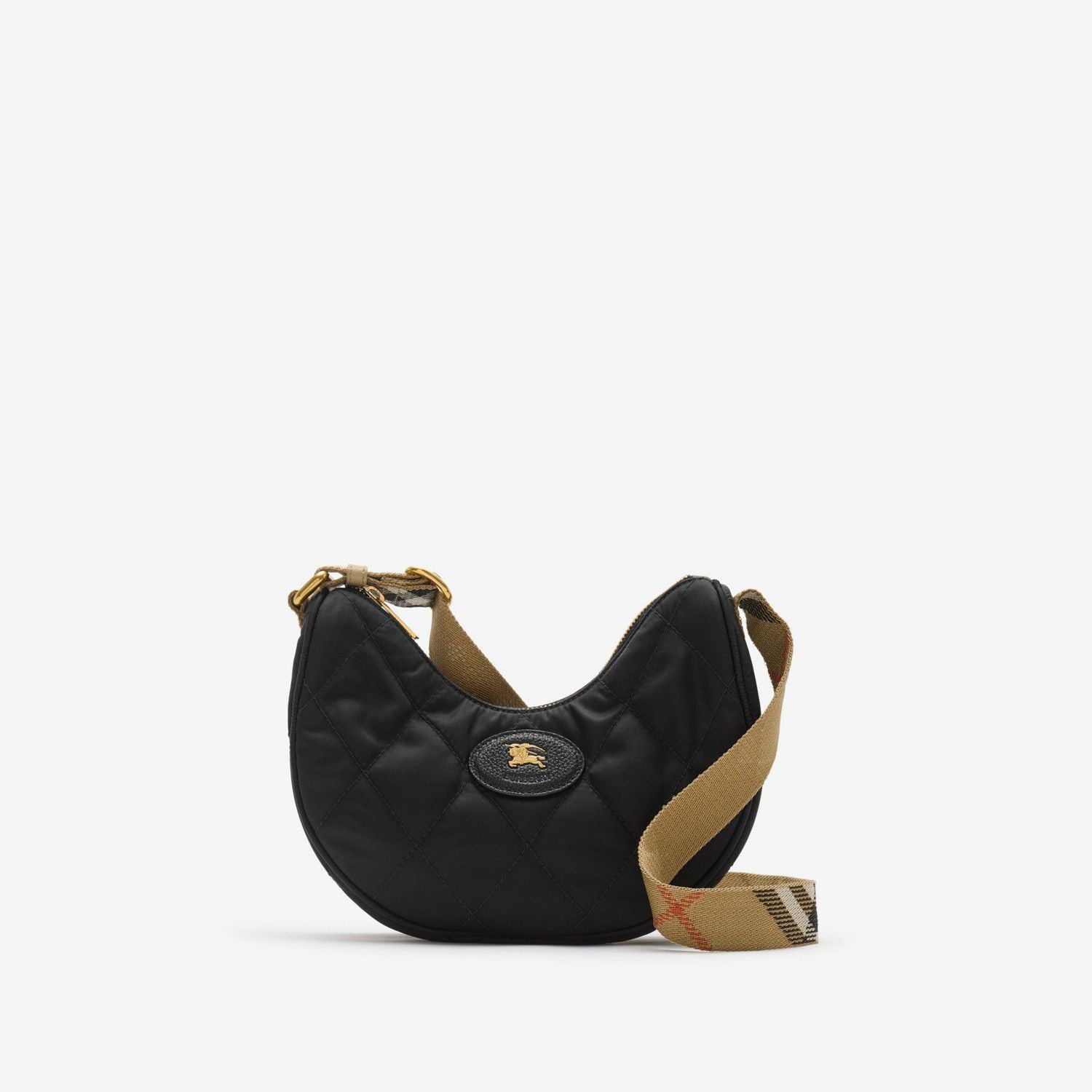 BURBERRY Equestrian-Themed Mini Crossbody Bag