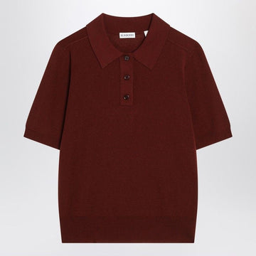 BURBERRY Wool Polo Shirt