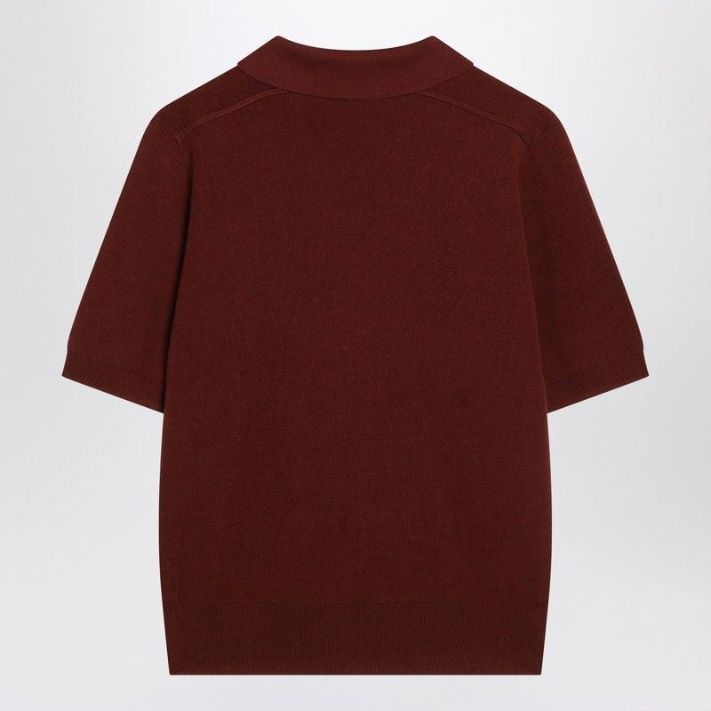 BURBERRY Wool Polo Shirt