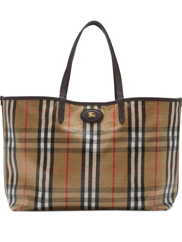 BURBERRY Highlands Media Tote Handbag - 38 CM Width